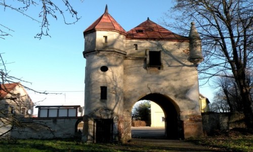 Zdjecie POLSKA / opolskie / Biaa Nyska / Brama zamkowa od strony parku