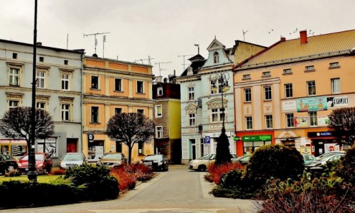 Zdjecie POLSKA / wojewdztwo opolskie / Guchoazy / Rynek w Guchoazach