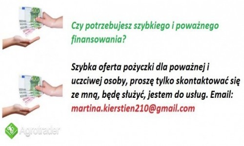 Zdjecie POLSKA / Warszawa / Warszawa / Kredyt i poyczki osobiste szybko i bez dowodu atramentu E-mail: martinakiersteinfr@gmail.com