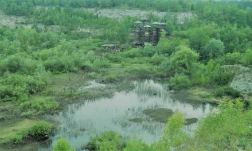 Zdjecie POLSKA / Krakw / Paszw / Oglna panorama obozu