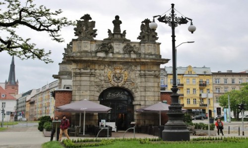 Zdjcie POLSKA / Pobrzee Szczeciskie / Szczecin / Brama Krlewska (wedlowska?)