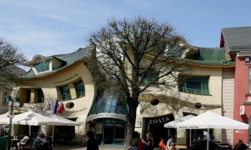 Zdjecie POLSKA / pomorskie / Sopot / Porypany dom