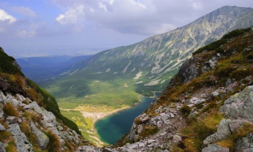 Zdjecie POLSKA / Tatry / przecz Karb / widok na Czarny Staw Gsienicowy