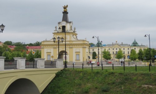 Zdjecie POLSKA / Podlaskie / Bialystok / Brama wielka przy palacu Branickich