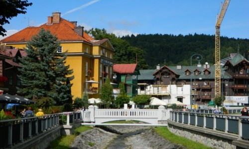 Zdjcie POLSKA / maopolskie / Krynica Zdrj / Bulwary Dietla