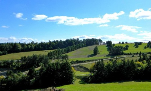 Zdjcie POLSKA / maopolskie / Jaworzyna Krynicka / Widok ze stacji dolnej, gondolowej.