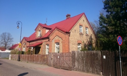 POLSKA / podlaskie / Biaystok, ul. Poprzeczna / Biaostocka szkoa muratorska 2