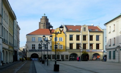 Zdjcie POLSKA / lskie / Gliwice / Kamieniczki w rynku 