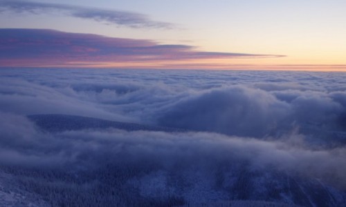 Zdjecie POLSKA / Karkonosze / Śnieżka / Widok ze Śnieżki
