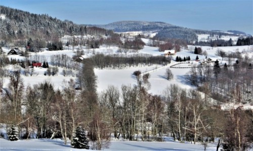 Zdjecie POLSKA / Dolny lsk / Rudawski Park Krajobrazowy / nieg, nieg, nieg...