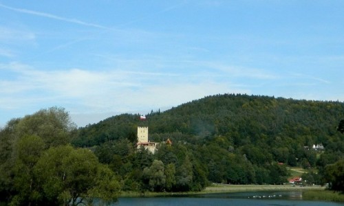 Zdjęcie POLSKA / małopolskie / Wytrzyszczka / Zamek Tropsztyn, nad jeziorem Czchów