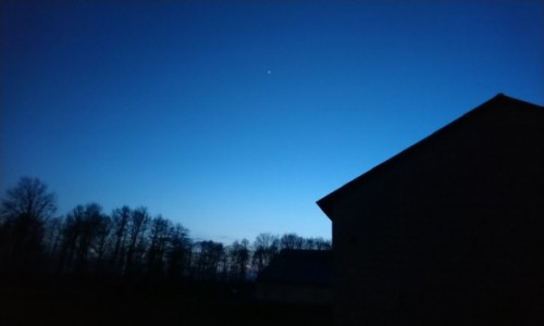 Zdjecie POLSKA / - / Wieś / Noc