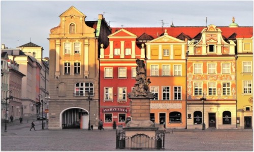 Zdjcie POLSKA / Wielkopolska / Pozna, Stary Rynek / pierzeja zachodnia, jn.