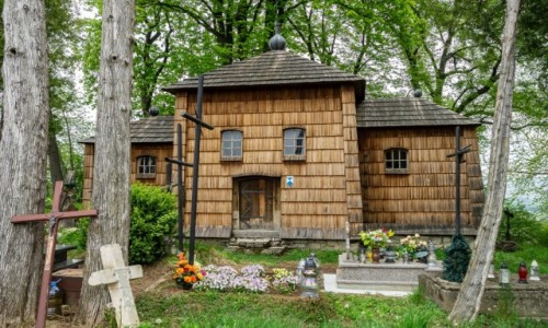 Zdjęcie POLSKA / Podkarpackie / Kruhel Wielki / Cerkiew Wniebowstąpienia Pańskiego