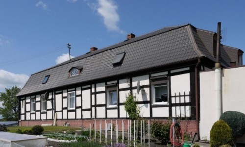 Zdjęcie POLSKA / opolskie / Walce / Dwór szachulcowy