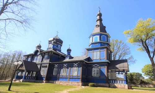 POLSKA / Podlasie / Puchy / Kraina Otwartych Okiennic