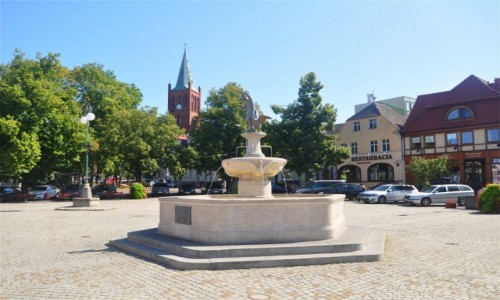Zdjcie POLSKA / zachodniopomorskie / Barlinek / Rynek w Barlinku