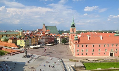 Zdjecie POLSKA / mazowieckie / Warszawa / Plac Zamkowy w Warszawie