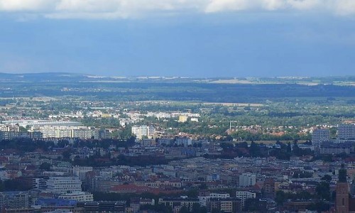 Zdjecie POLSKA / Dolnolskie / Wrocaw / Panorama Wrocawia ze SKY TOWER