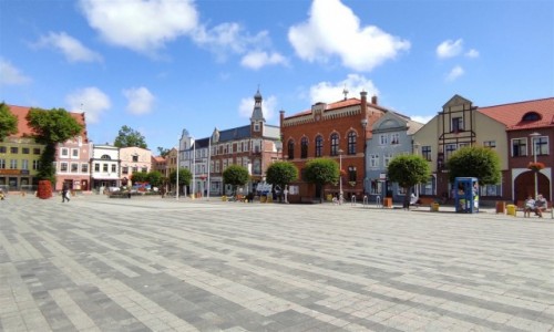 Zdjecie POLSKA / pomorskie / Puck / Rynek w Pucku