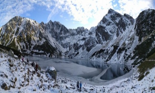 Zdjecie POLSKA / Ma�opolska / Tatry - Czarny Staw G�sienicowy / Czarny Staw G�sienicowy 13.12.2020