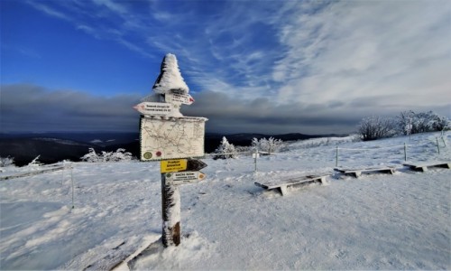 Zdjcie POLSKA / Bieszczady / na szlaku na Smerek / Przecz M.Orowicza