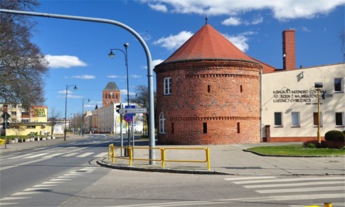 Zdjcie POLSKA / zachodniopomorskie / Choszczno / Barbakan Bramy Kamiennej z XIV wieku w Choszcznie