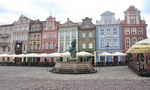 Zdjęcie POLSKA / wielkopolskie / Poznań / Kamienice przy Rynku w Poznaniu