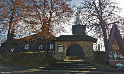 Zdjecie POLSKA / woj.maopolskie. / pow. Gorlice. / Brunary Wyne - cerkiew w. Michaa Archanioa.