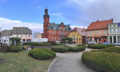 Zdjcie POLSKA / lubuskie / Drezdenko / Na Starym Rynku w Drezdenku
