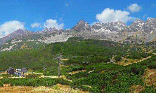 Zdjcie POLSKA / Zakopane. / Kasprowy Wierch. / Widok z Kasprowego Wierchu.