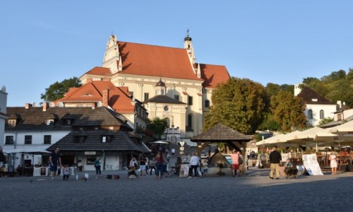 Zdjcie POLSKA / Maopolska / Kazimierz Dolny / Koci w Jana Chrzciciela i w. Bartomieja w Kazimierzu
