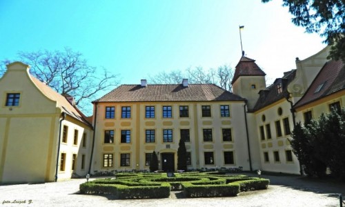 Zdjecie POLSKA / woj.pomorskie. / pow. Puck. / Krokowa - XIV w. zamek.