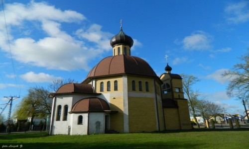 Zdjcie POLSKA / woj.podlaskie. / pow.bielski. / Brask - Cerkiew w. Symeona Supnika.