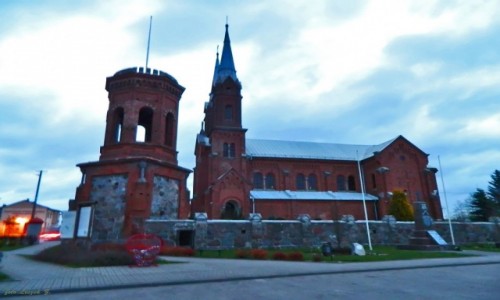 Zdjecie POLSKA / woj.mazowieckie. / Wieczfnia Kocielna. / Wieczfnia Kocielna - koci w. Stanisawa Biskupa Mczennika.