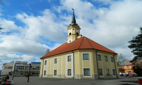 Zdjecie POLSKA / woj.podlaskie. / pow.bielski. / Bielsk Podlaski - Ratusz.