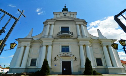 Zdjcie POLSKA / woj.podlaskie. / pow. siemiatycki. / Siemiatycze - koci Wniebowzicia NMP.