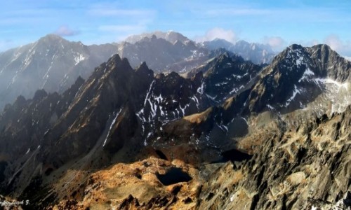 Zdjecie POLSKA / Wysokie Tatry. / omnica 2634 m. / Widok z omnicy.
