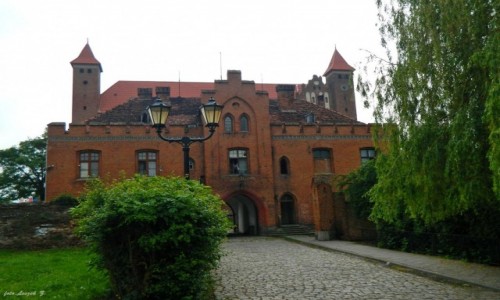 Zdjcie POLSKA / woj.pomorskie. / pow.tczewski. / Gniew - zamek krzyacki.