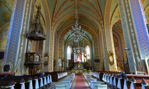Zdjcie POLSKA / woj.mazowieckie. / pow. ostroecki. / Myszyniec - Bazylika pw.Trjcy Przenajwitszej.