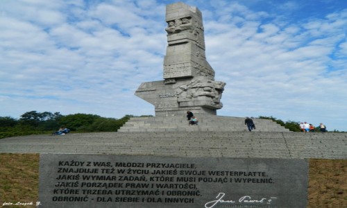 Zdjcie POLSKA / woj.pomorskie. / Westerplatte. / Westerplatte - Pocztek II wojny wiatowej.