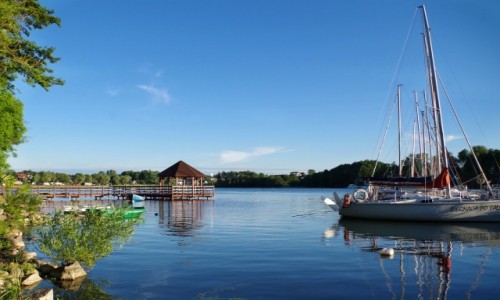 Zdj�cie POLSKA / Zachodniopmorskie / Czaplinek  /  jezioro Drawsko 