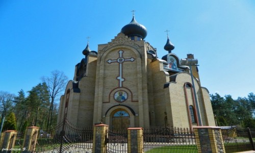Zdjecie POLSKA / woj.podlaskie. / Hajnwka. / Hajnwka - cerkiew Narodzenia w. Jana Chrzciciela.