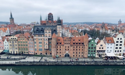Zdjcie POLSKA / Pomorze  / Gdansk  / Gdansk z wysokoci 