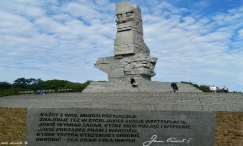 Zdjecie POLSKA / woj.pomorskie. / Westerplatte. / Niezapominajmy..
