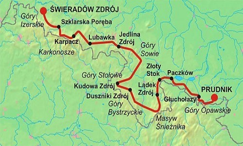 POLSKA / - / Sudety / Trasa GSS