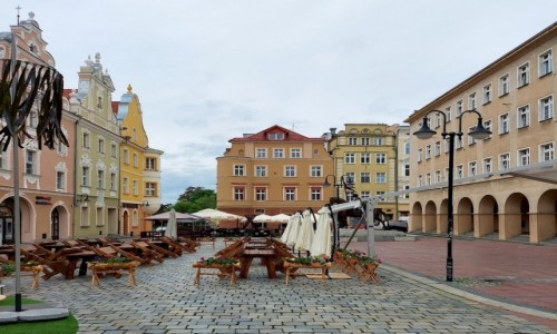 Zdjecie POLSKA / opolskie / Opole / Rynek, ju po lecie