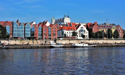 Zdjecie POLSKA / Zachodniopomorskie / Szczecin, widok z asztowni / pikny Szczecin...