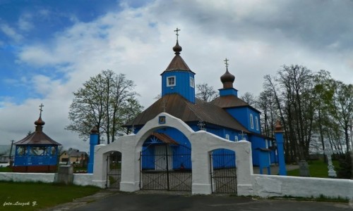 Zdjcie POLSKA / woj.podlaskie. / pow.bielski. / Ploski - Cerkiew Matki Boej Iwierskiej.