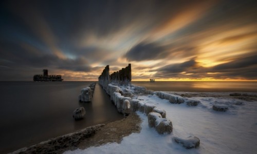 Zdjecie POLSKA / Pomorskie / Gdynia / Zimowy Batyk